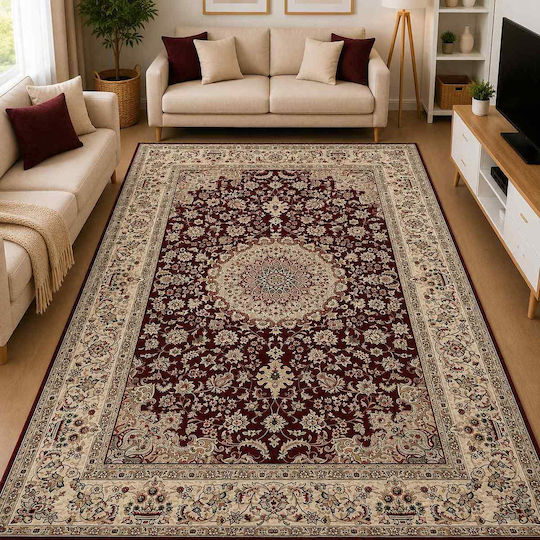 Non-Slip Rectangular Grey Rug 120x180cm