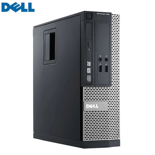 Dell 390 SFF Überarbeitet Grade A Core i3-2100/8GB/500GB SSD Kein Betriebssystem