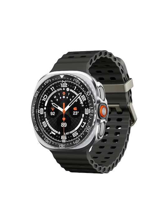 Spigen Tune Pro Protecție Bezel în Culoare Argintie pentru Samsung Galaxy Watch Ultra 2 Spigen Tune Pro Protecție Bezel în Culoare Argintie pentru Samsung Galaxy Watch Ultra 2
