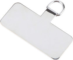 Δακτύλιος Λουράκι Metal Mobile Phone Lanyard Fixing Gasket Silver Δακτύλιος Λουράκι Metal Mobile Phone Lanyard Fixing Gasket Silver