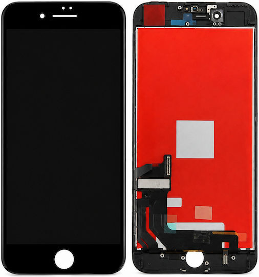 Екран със сензорен механизъм за Apple Iphone 8 Plus (Бял)