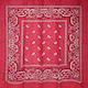 Bandana Scarf Lahouri Cotton 52x52cm 4teen4ty 401106 Package 12 Pieces