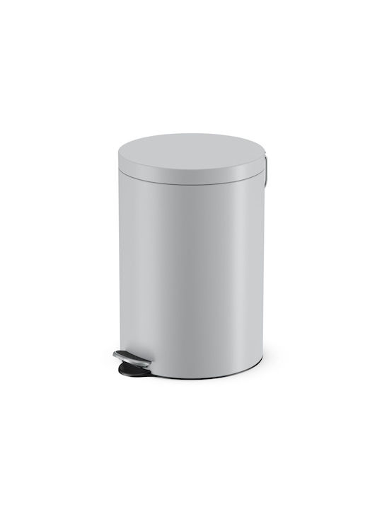 Hailo Waste Bin Plastic with Pedal Grey 20lt