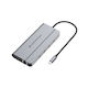 Conceptronic USB-C Docking Station with HDMI/DisplayPort 4K PD Ethernet Grey (DONN34G)