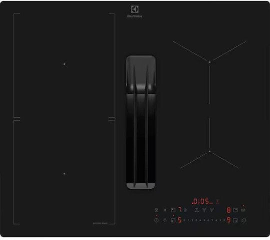 Electrolux Индукционен Плот Автономен с Абсорбатор и Lock Function 58x51см.