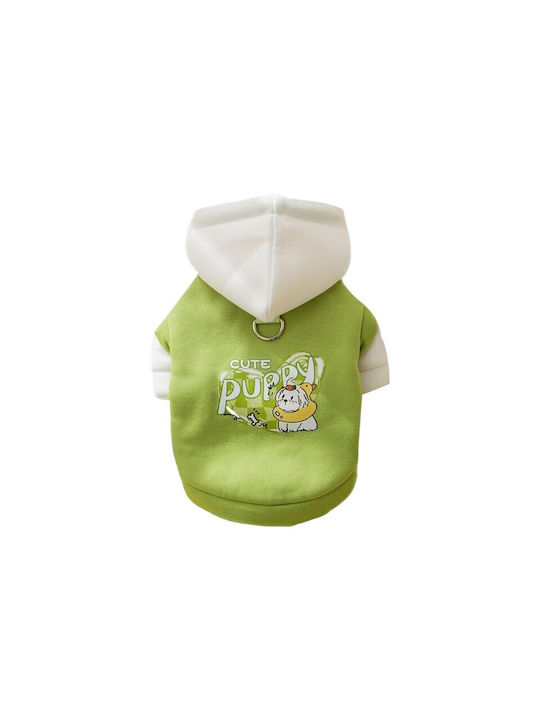 Dog Sweatshirt in Green Color Dog Sweatshirt in Green Color