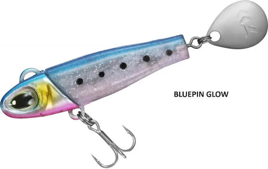 Daiwa Mg Little Spin Τεχνητό Δόλωμα Φωσφοριζέ 5.1εκ./10gr Bluepin Glow