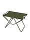 Foldable Green Table for Small Outdoor Spaces 57.5x36x40cm