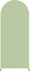 Material Cover Balloon Arch Frame Metal Stand Photos 1x2m Olive Green