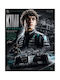 Poster Formula1 Kimi Antonelli F074 50cm X 70cm Λευκή Ξύλινη Κορνίζα-71709pd158803f55310
