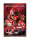 Poster Formula1 Michael Schumacher F077 21cm X 30cm Μαύρη Ξύλινη Κορνίζα-71713pd158829f55321
