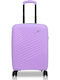 Paulter Cabin Hard Purple Suitcase with 4 Wheels Height 55cm