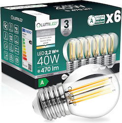 Lumiled LED 2.2W E27 6τμχ Lumiled LED 2.2W E27 6τμχ