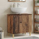 vidaXL Vanity Unit Without Sink W59.5xD31.5xH59cm Old Wood