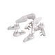 Plastic Wall Hooks 4 Pieces 16*31mm Ep-40023 Rl16790