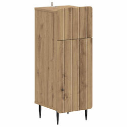 vidaXL Dulap de baie 30x31x79.5cm Stejar