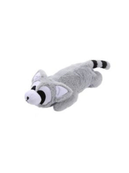 Denik Pets Raccoon Cuddly Dog Toy Grey 1 Piece