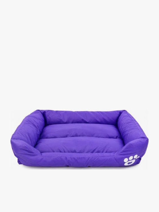 Denik Pets Καναπές Κρεβάτι Σκύλου Μωβ 80x60εκ.