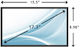 Display Laptop Dell P28e004 Wuxga (1920x1080) Full Hd