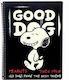 Back Me Up Ruled Notebook A4 105 Paper Sheets 3 Subjects Peanuts Good Dog