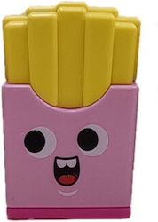 Mathv Eraser & Sharpener 2 In 1 Sharpener & Eraser French Fries 4 Colours Pink Mathv Eraser & Sharpener 2 In 1 Sharpener & Eraser French Fries 4 Colours Pink