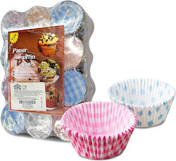 Cupcake Molds Pack 100 Pieces Ø9cm Homie 1011077 Package 12 Pieces