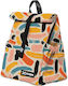 Graffiti Colors Kids' Lunch Snack Bag Yellow