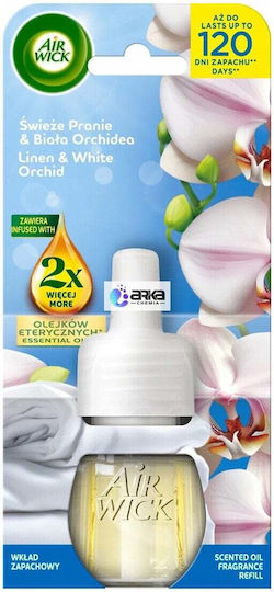 018222 Ersatz für Elektrischen Kleidungsduft Air Wick Frische Wäsche & Weiße Orchidee