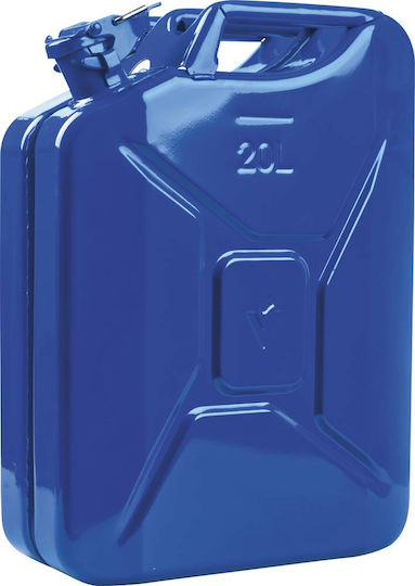 Kraftstoffkanister Aus Stahlblech Kapazität 20l Blau Valpro