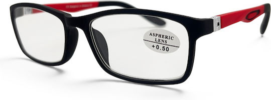 Optosquad Ochelari De Citit +4.00 În Culoare Full Face Neagră 820-2