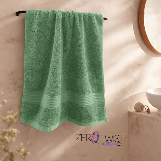 Bath Towel 70x130cm Green Weight 650gsm