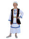 Traditionelle Kinderkostüm Mädchen Souliotissa mit Schal