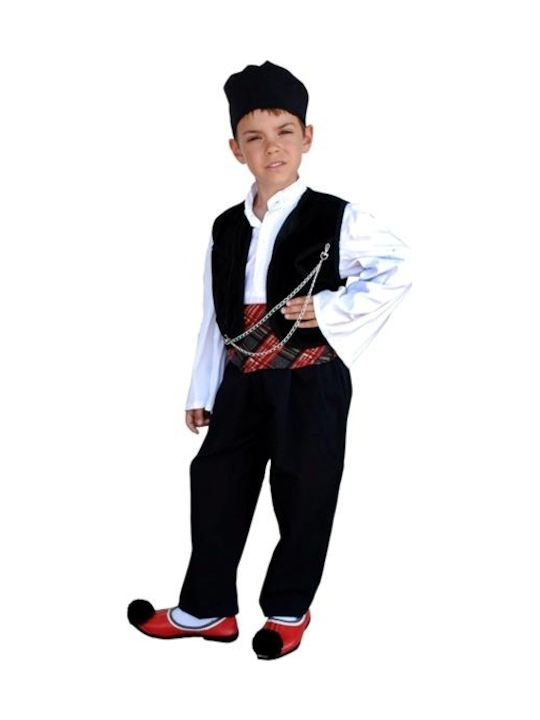 Traditional Kids Vlach Costume with Shoe Covers