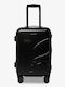Sprayground Blacked Out Embossed Gold Tooth Cabin Suitcase Black Height 54.6 cm
