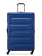 Securitech by Delsey Großer Hartreisekoffer Navy Blau Höhe 81cm