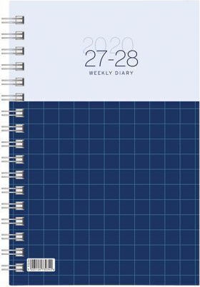 Linardatos Diary Agenda 2027 2028 Weekly Spiral 2 Years 17x24cm Planner For 2029