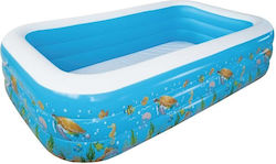 Kinder Aufblasbares Schwimmbecken Hellblau Kinder Aufblasbares Schwimmbecken Hellblau
