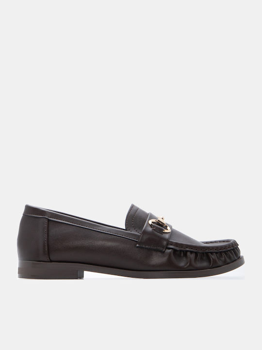 Luigi Women's Moccasins In Brown Color