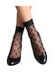 Enrico Coveri Women's Socks with Black Patterns