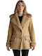 Mouton Damen Jacken für Winter Caramel