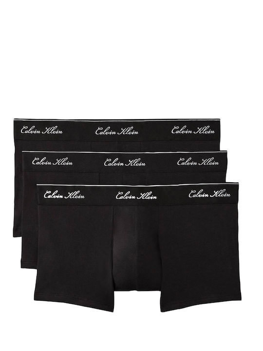 Calvin Klein Low Men's Boxer White- Black 3Pack