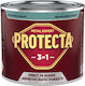 Protecta 3-в-1 Метално Цвят Черен Метал Ръжда Конвертор Праймер Декоративно Покритие В Една Кутия Може Да Се Нанася Директно На Ръжда Лъскав Завършек 0.5л Впечатляващ Металически Зелен