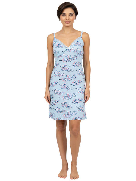 Modalove Sommerliches Damen-Nachthemd Sielle