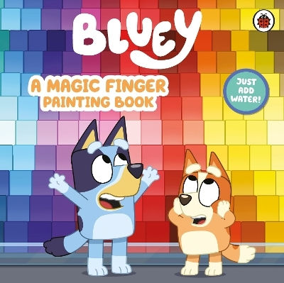 Book Bluey Bluey A Magic Finger Painting Book Bluey