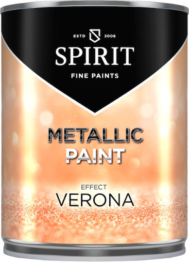 Декоративна Боя Spirit Verona Метални Перлени Частици 1л Светлокафяв