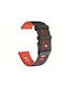 Wishbox Tragbare Bänder Soft Move Amazfit Balance 46mm 12cm|9 5cm Rote-Schwarz