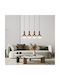 Vivalux Brown Rail Pendant Light