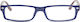 Sequoia Lesebrillen +2.25 in Blau Farbe HD-150