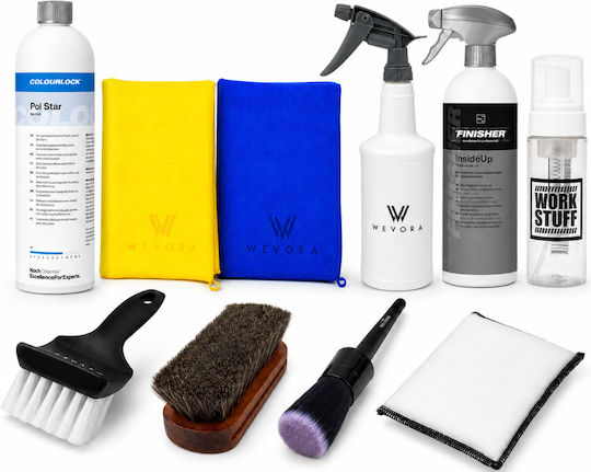 Interior Cleaning Complete Kit – Interior Cleaning Set 10 Pieces Wrs-002