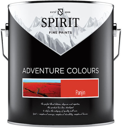 Стайна Латексова Пластмасова Боя Spirit Panjin Висок Клас Покритие 13-15 Кв.м Устойчива На Мокро Измиване И Търкане
